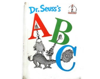 Dr. Seuss's ABC Book - Hardback Alphabet Learning Fun