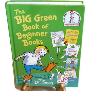 The Big Green Book Of Beginner Books by Dr. Seuss *  A Compilation of Six Dr. Seuss Hardback Books