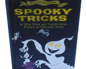 Spooky Tricks by Rose Wyler and Gerald Ames * An I Can Read Hardback Book 1968