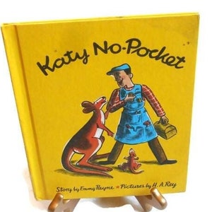 Katy No-Pocket by Emmy Payne and H.A. Rey * Hardback Children&#39;s Book 1972