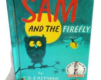 Sam and the Firefly by P.D. Eastman - Beginner Book - Hardback 1958 Children&#39;s Book Later Printing