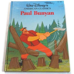 Walt Disney&#39;s American Classics: Paul Bunyan * Large Edition Hardback Child&#39;s Book