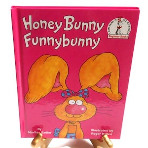 Honey Bunny Funnybunny by Marilyn Sadler * A Beginner Book Hardback