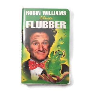 Disney&#39;s Flubber Starring Robin Williams - VHS Cassette Tape - 1998