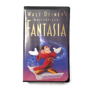 VHS Walt Disney’s Masterpiece Fantasia - VHS Cassette Tape 1991