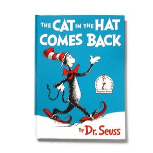 The Cat In The Hat Comes Back by Dr. Seuss * Hardback Child's Book 1986