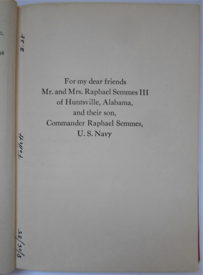 Raphael Semmes, Tidewater Boy by Dorothea J. Snow Childhood of Famous Americans 57 Hardback 1952