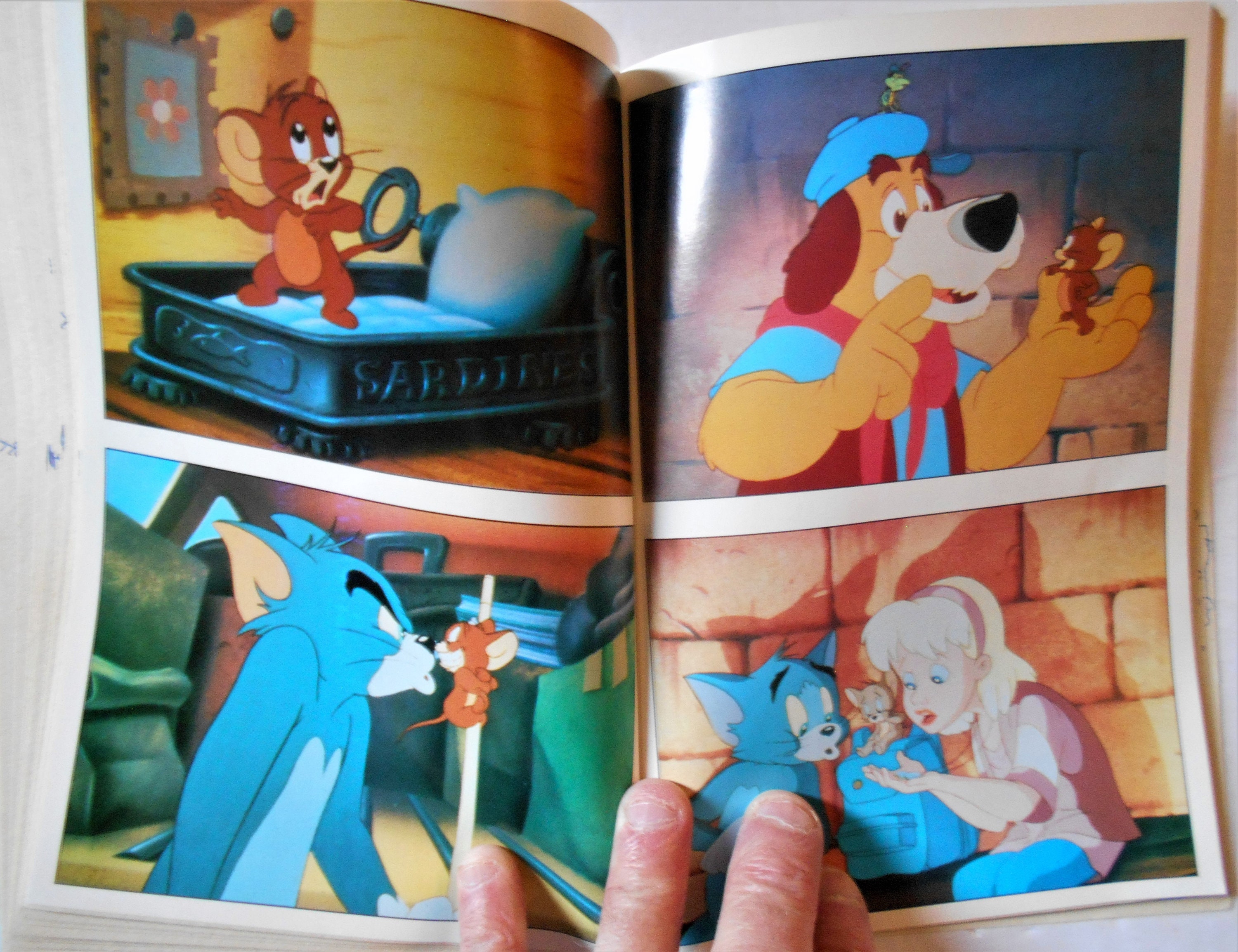 Tom and Jerry the Movie A Novelization by Stephanie Calmenson Scholastic Books Etsy UK