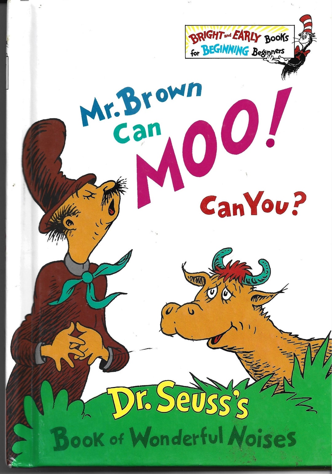 Mr. Brown Can Moo Can You by Dr. Seuss Book of Wonderful Etsy UK