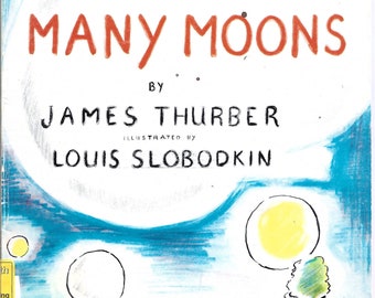 Many Moons by James Thurber - Scholastic Paperback Children's Book 1971