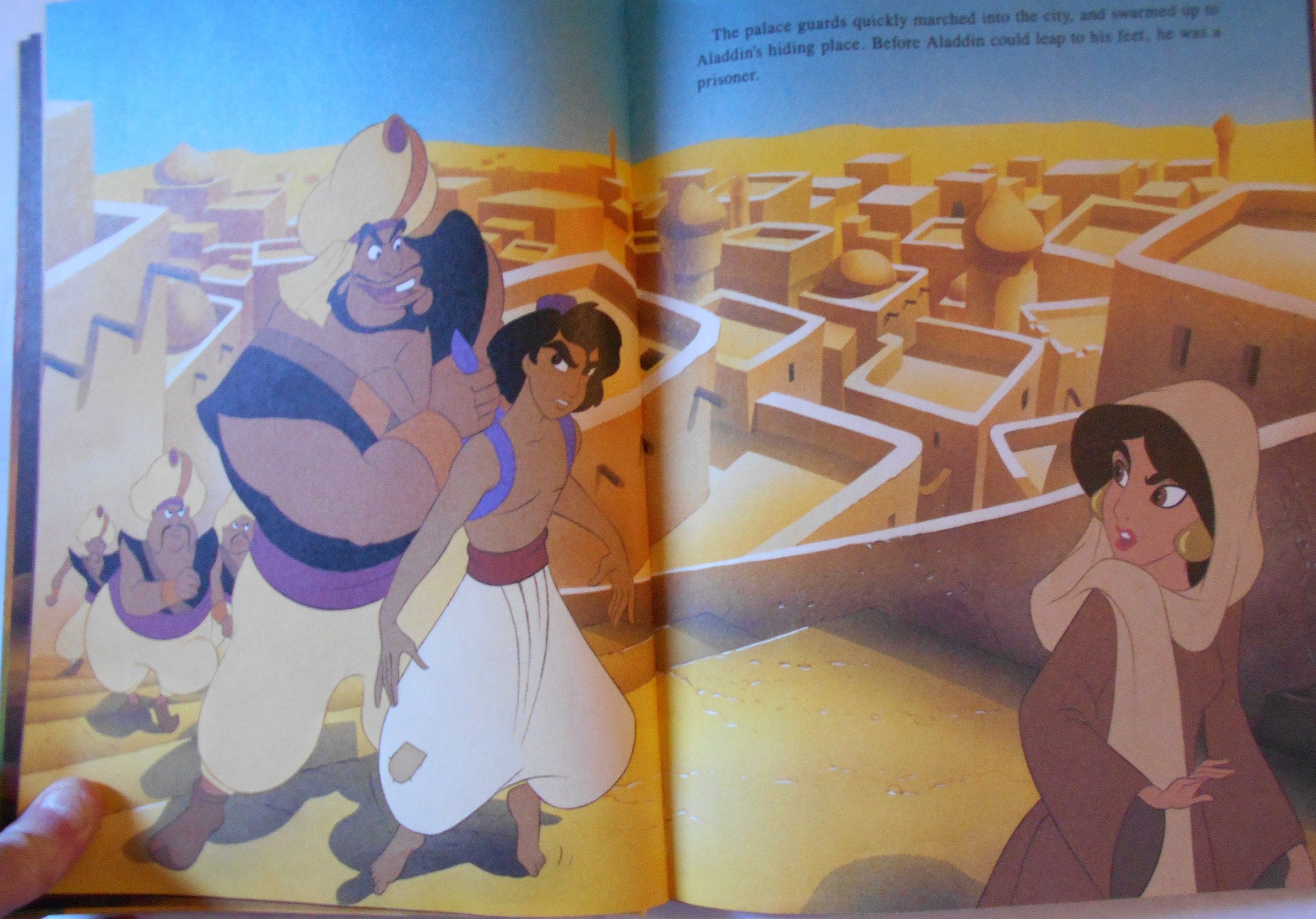 Disney's Aladdin Classic Series Large Book by Don Ferguson Vintage