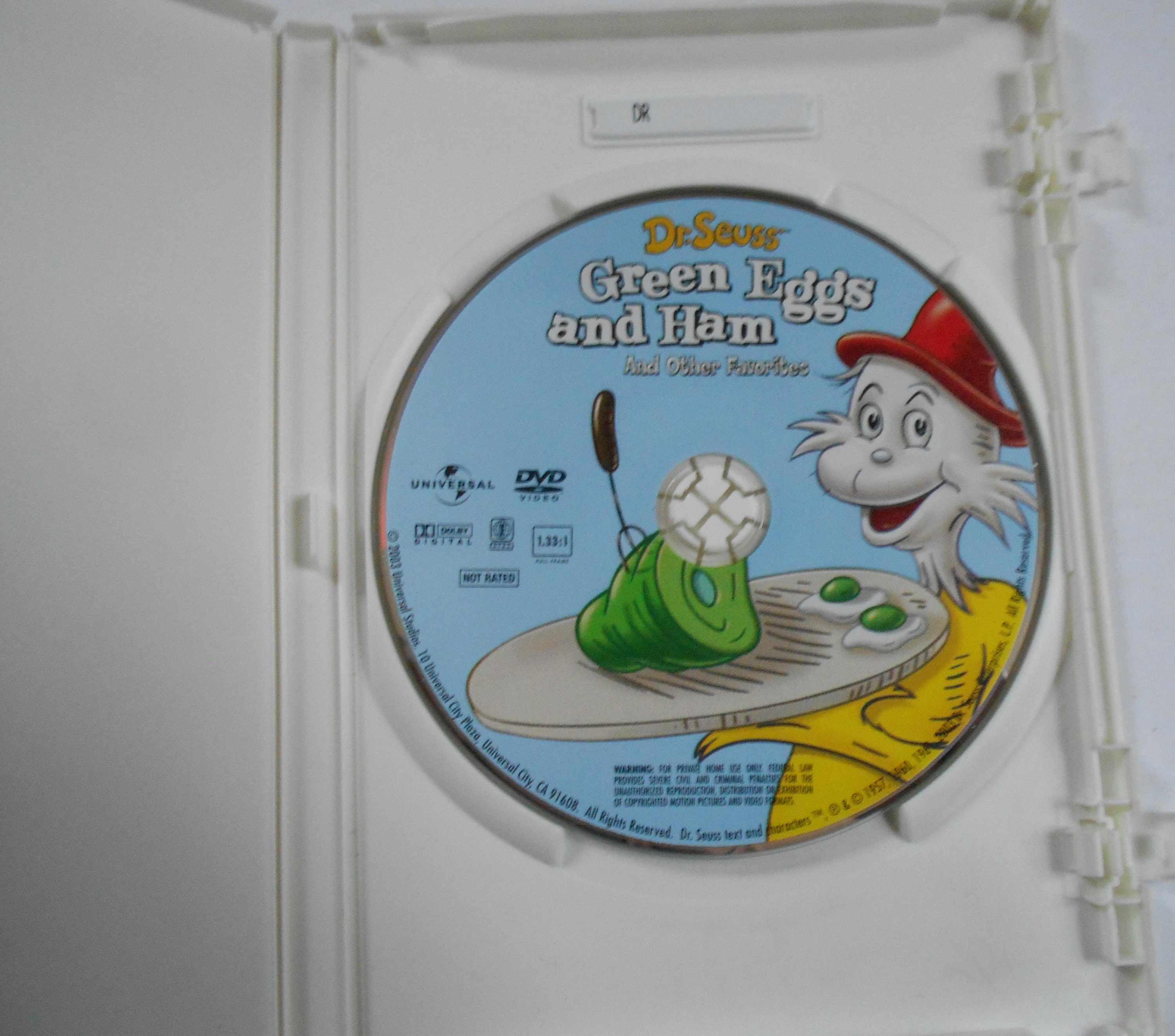 Dr Seuss DVD Green Eggs and Ham, and Other Favorites - Etsy