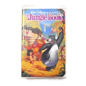 The Jungle Book VHS Cassette Tape - Black Diamond
