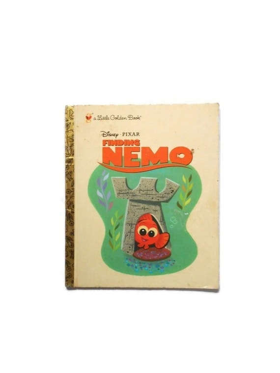 Disney's Pixar Finding Nemo, Little Golden Book - Hardback - Etsy