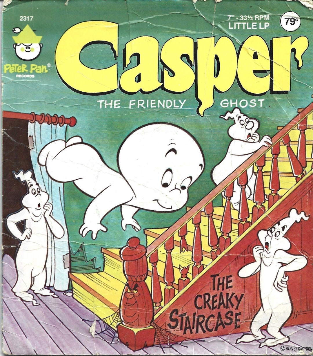 Casper The Friendly Ghost In Ghostland Vintage Childrens Book 1965 (O) AS IS