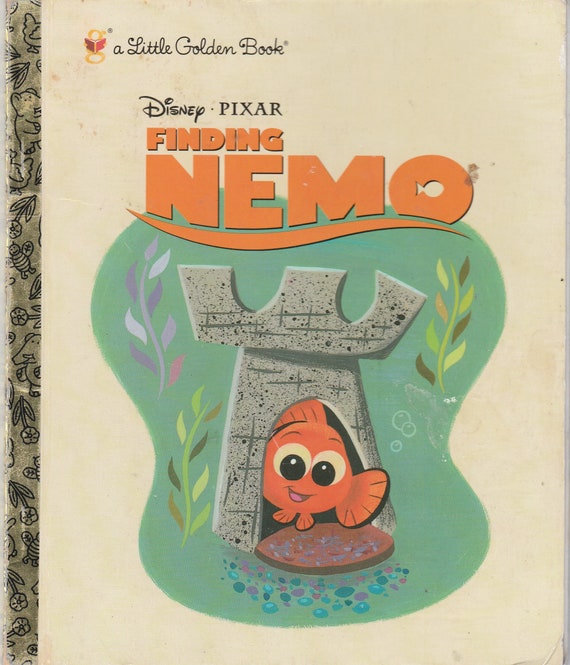 Disney's Pixar Finding Nemo, Little Golden Book - Hardback - Etsy