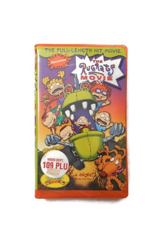 VHS the Rug Rat's Movie Nickelodeon VHS Format Cartridge 1998 Etsy