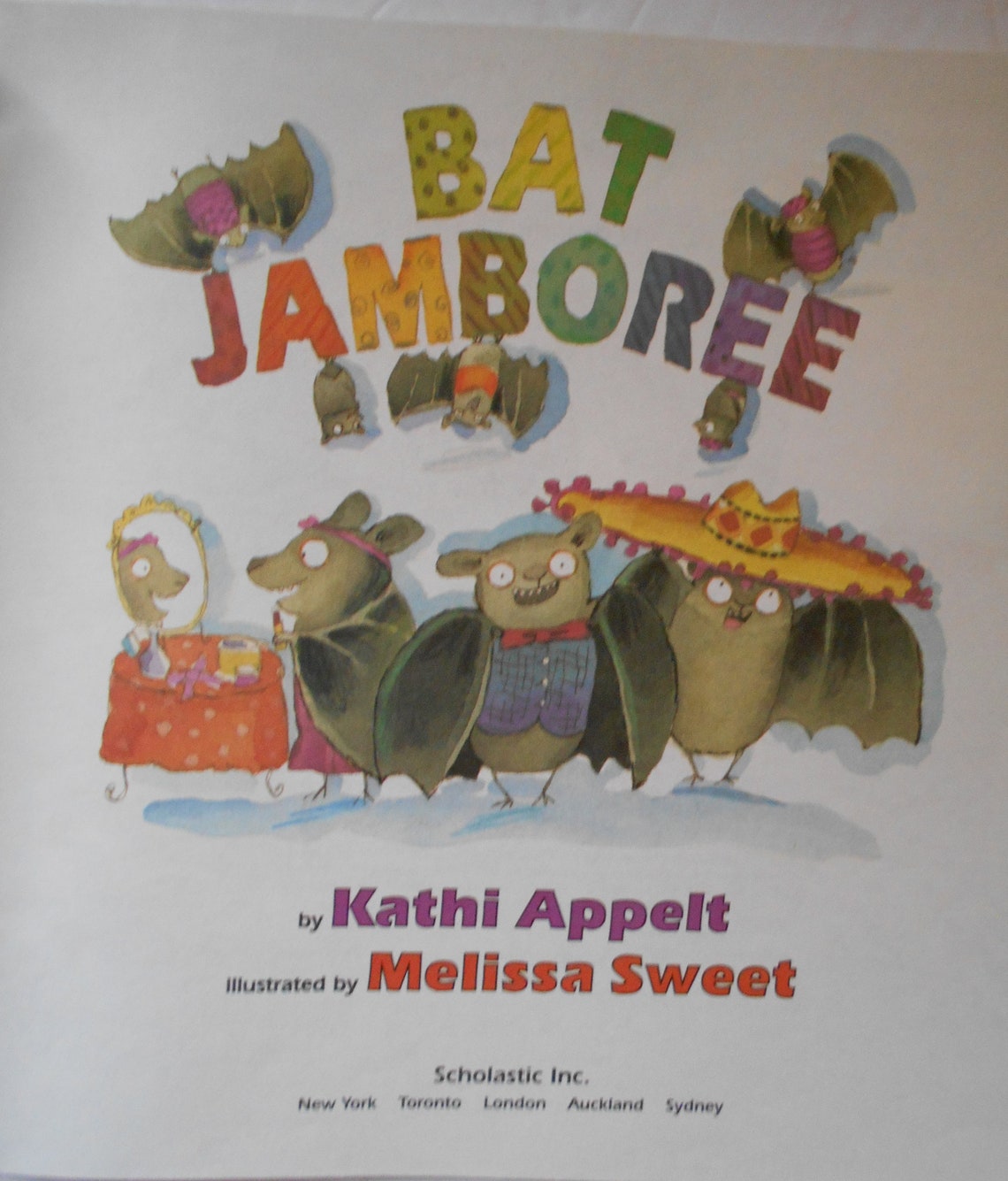 Bat Jamboree by Kathi Appelt Scholastic Paperback Book Etsy UK