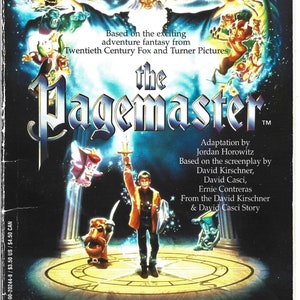 The Pagemaster - Based On The Motion Picture - Scholastic Paperback 1994