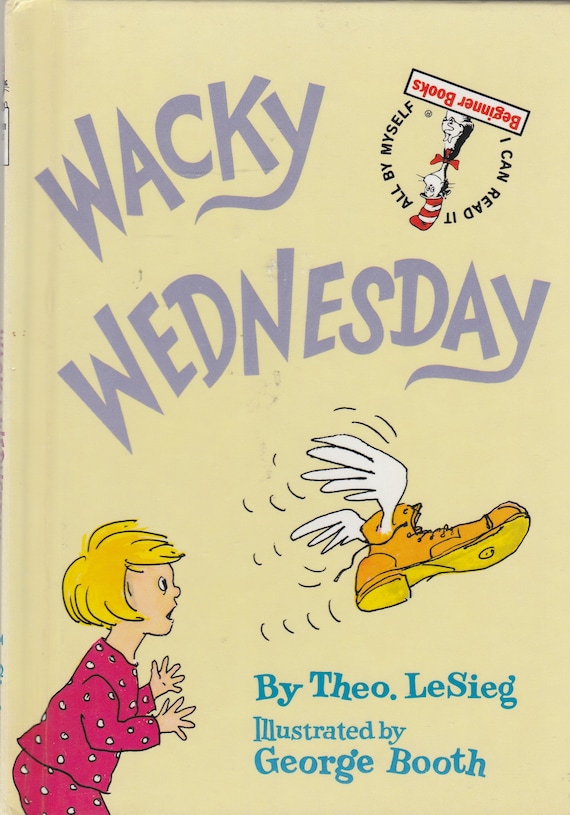 Wacky Wednesday by Dr. Seuss * Hardcover Book 1974 - Etsy