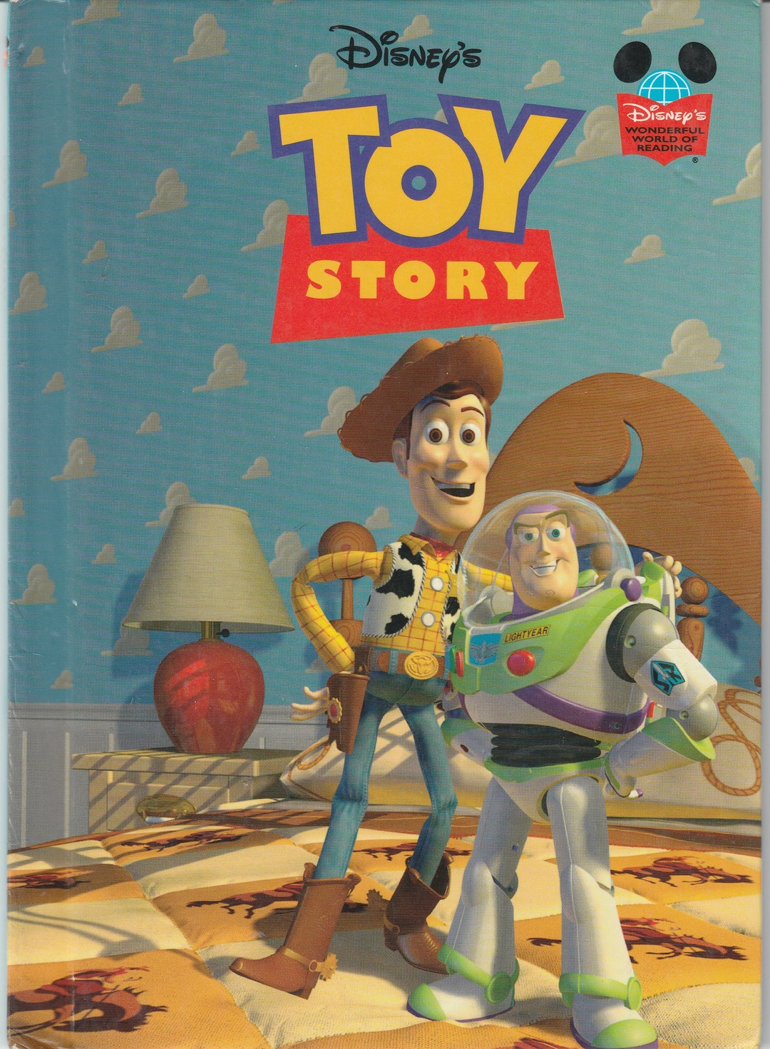 Disney's Toy Story Vintage Children's Book Wonderful World of Reading