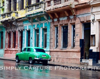 Cuban Street Car - Print