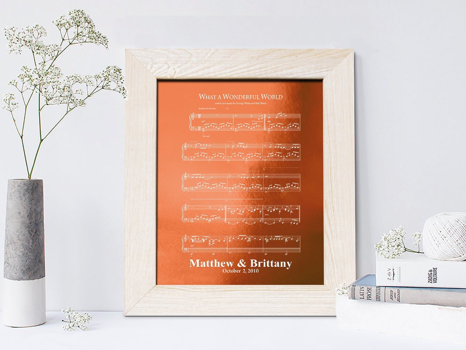 7th or 22nd Copper Anniversary Gift Etsy