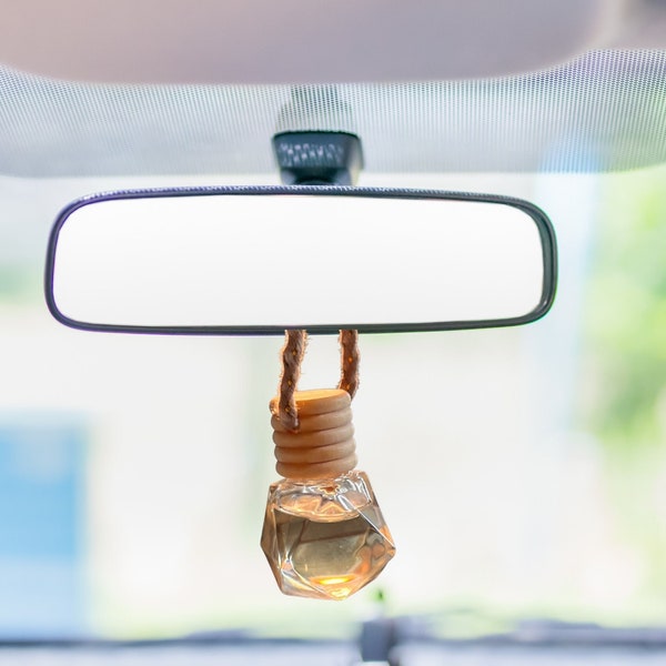 Car Diffuser, Hanging Diffuser, Best Car Freshener, Car Accessories, Truck Air Freshener, Rearview Mirror, Scent Oil, Mini Glass Bottle