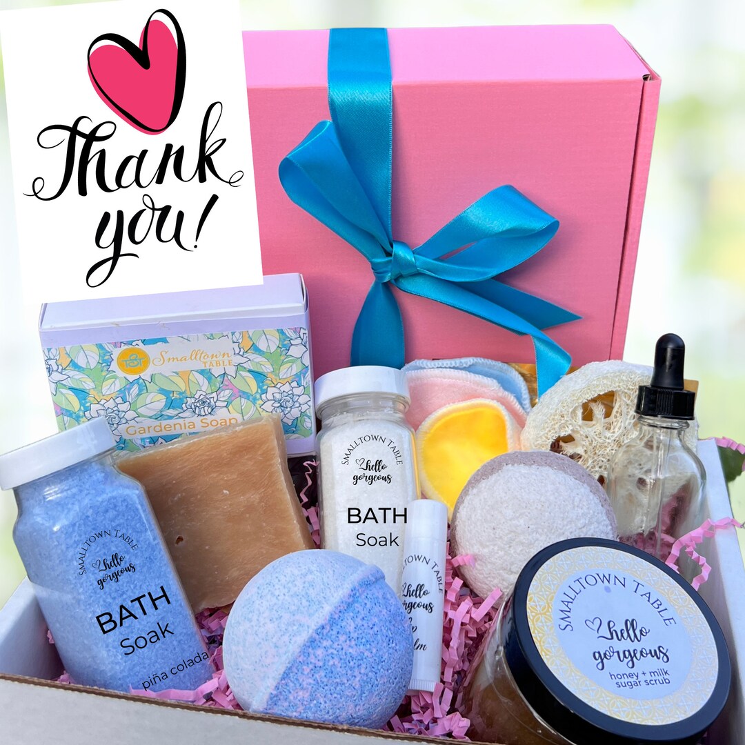 Spa Set for Her Aromatherapy Gift Set Bath & Body Gift Etsy UK