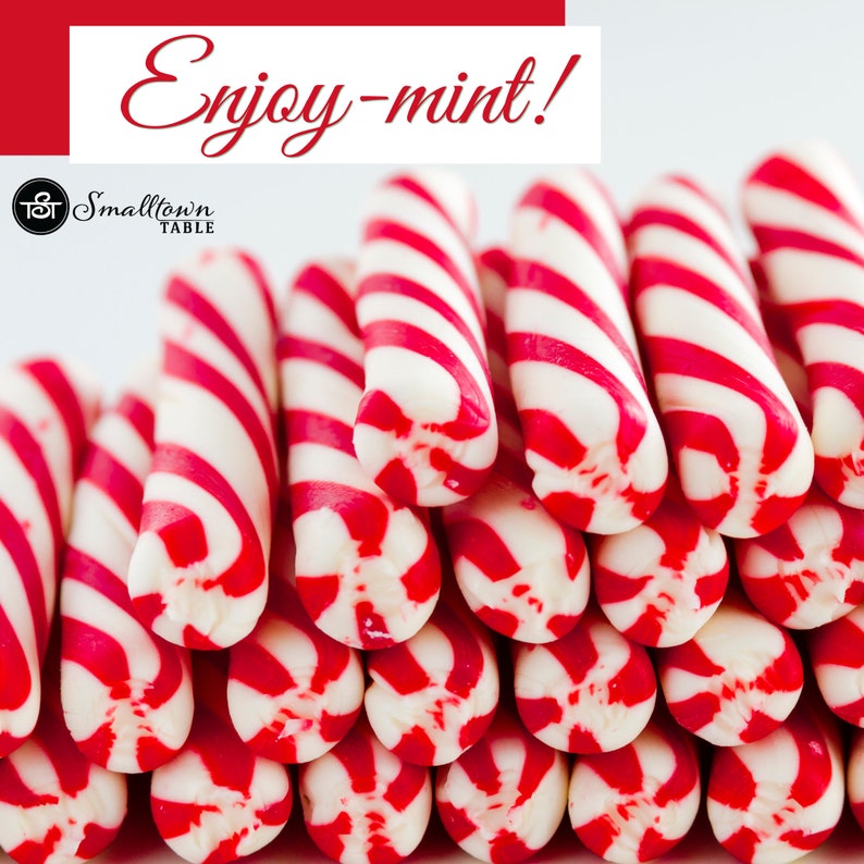 Candy Cane Peppermint Sticks, After Dinner Mints, Build A Box Candy zdjęcie 2