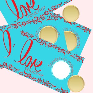 Gratta e Vinci per Anniversario, Buoni d'Amore per Lui, Buoni per Adulti, Biglietti Gratta e Vinci a Sorpresa Personalizzati per San Valentino, Regali di Natale