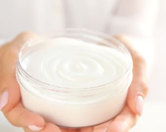 Goat's Milk Body Butter: Honey Oatmeal, Organic Shea, Moisturizing Skin Balm