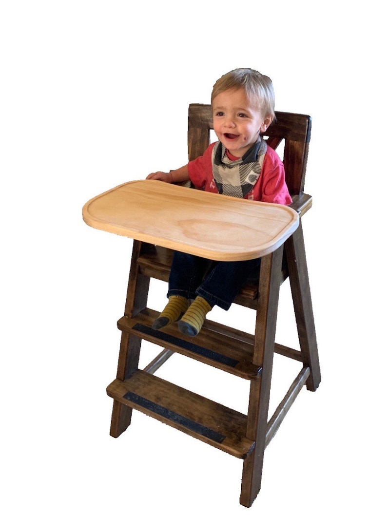 Wooden High Chair Schuster Booster Toddler Dining Chair Etsy