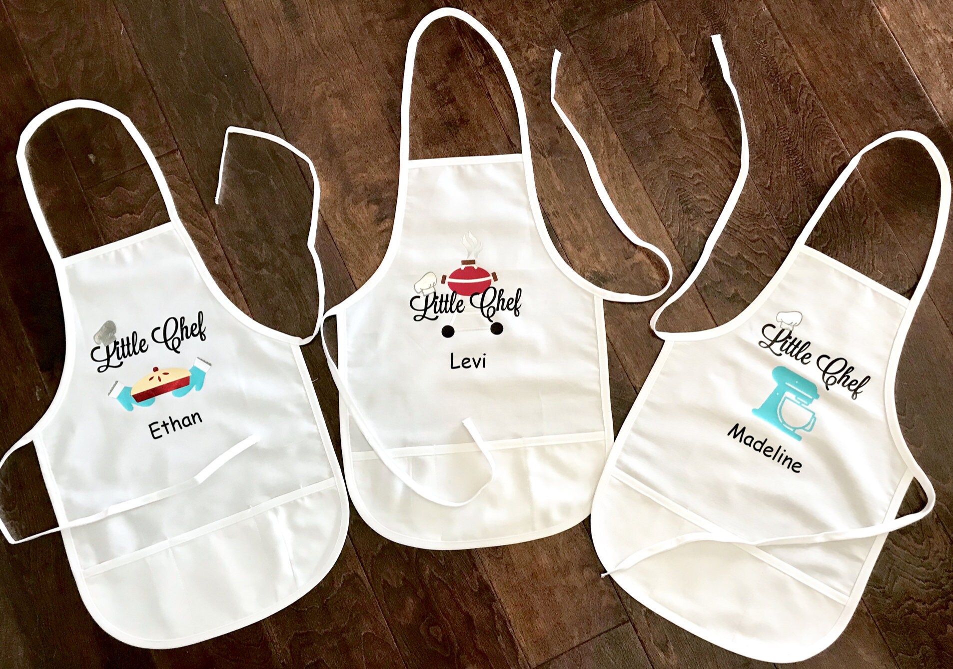 little chef apron and hat