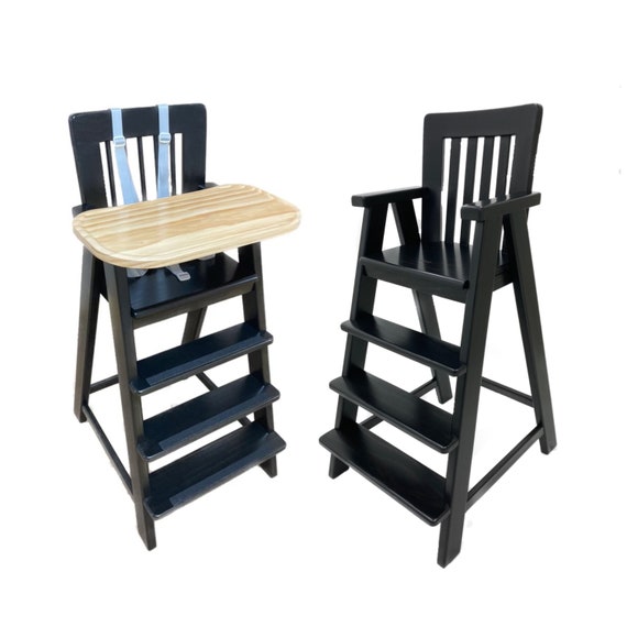 wooden booster high chair