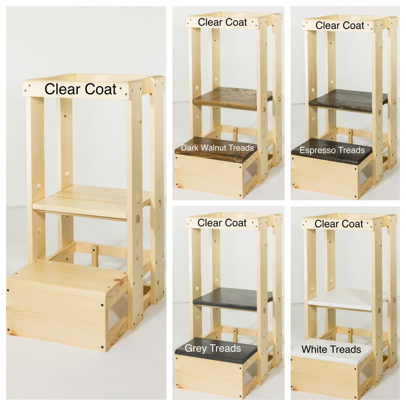 Toddler Safety Step Stool Tot Tower Adjustable Step Stool Etsy