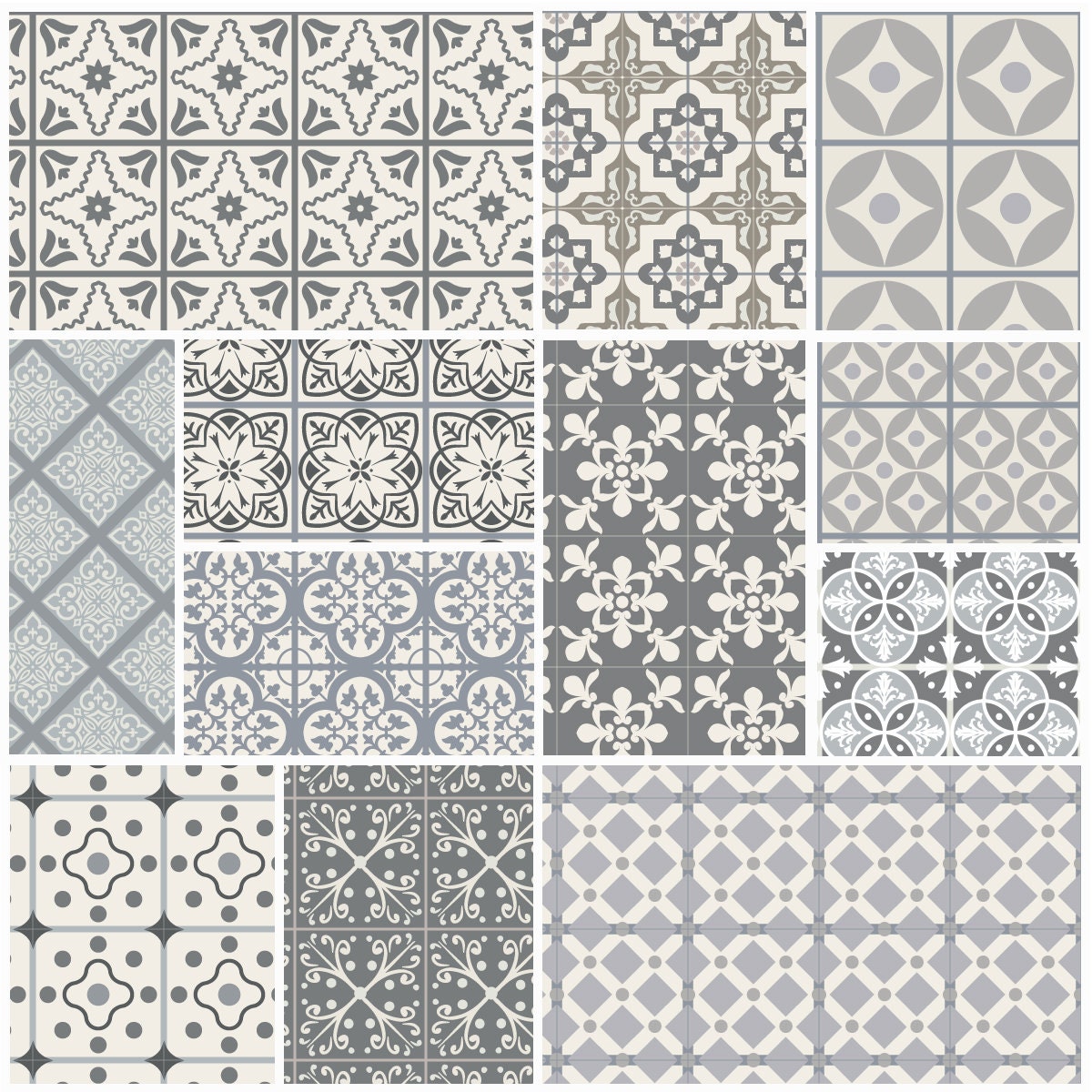 Moroccan Tile Digital Paper Pack Printable Moroccan Designs - Etsy