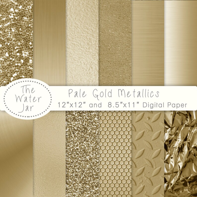 Printable Gold Electronic Paper Pack, Gold Foil and Glitter Textured electronic papers Industrial Employ Brushed metallic textures. image about Printable Gold Foil Paper named Printable Gold Electronic Paper Pack, Gold Foil and Glitter Textured electronic papers Business Retain the services of Brushed metallic textures.