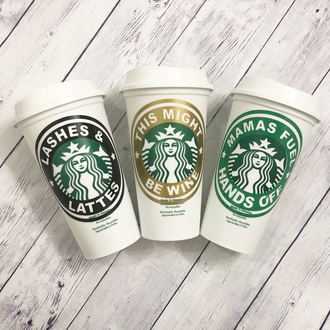 Starbucks Vasos personalizados / Starbucks reutilizable / Regalos para