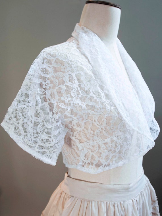 Vintage Sheer Shrug-Bust 40