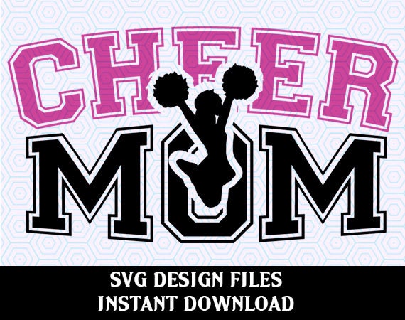 Download Cheer Mom SVG Vinyl Cutter Decal for Mugs T Shirts Cars | Etsy