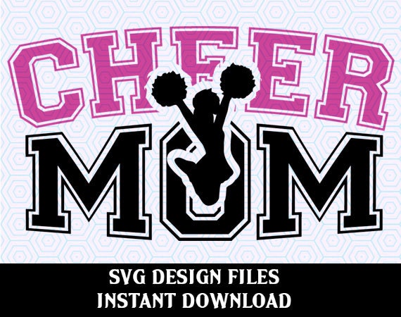 Cheer Mom SVG Vinyl Cutter Decal for Mugs T Shirts Cars | Etsy