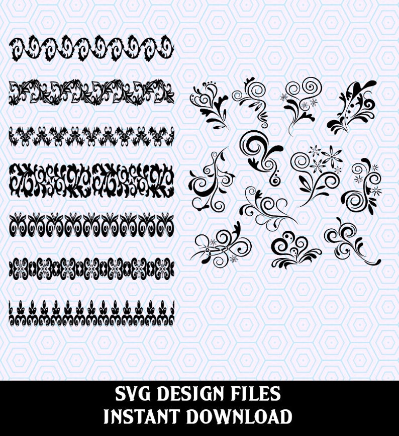 Download Scroll SVG File Mega Bundle Collection. SVG Files used for ...