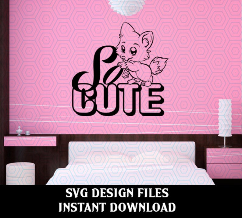 Download Girls room wall decals quotes SVG Vector files. 25 .svg & | Etsy