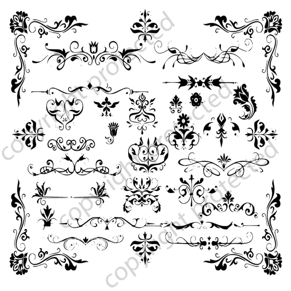 Download Svg File Digital Design Scroll Svg Files Used For Vinyl Cutting And Silhouette Cameo Software Svg