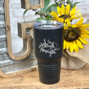 Rough Life Lake Map 30oz Insulated Tumbler