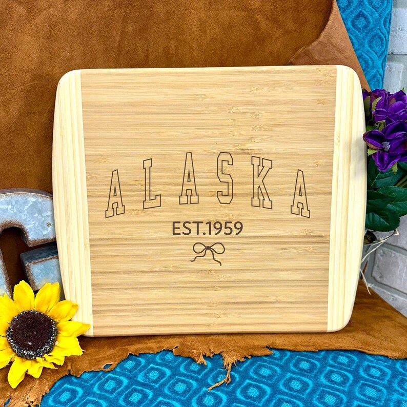 Alaska Bow Ribbon Outline State Design (digital Download) - Etsy