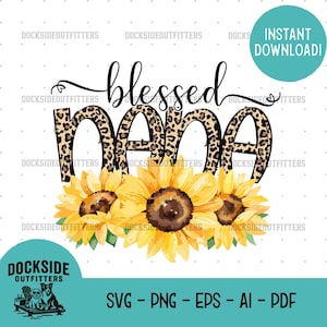 Blessed Nana SVG, Grandma Shirt Design PNG, Nana Quote Clipart, Mother’s Day Sublimation, Digital Download, Cricut, Silhouette Files