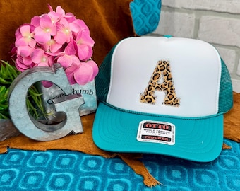 Custom Initial Trucker Hat: Foam Front, Adult & Youth Sizes