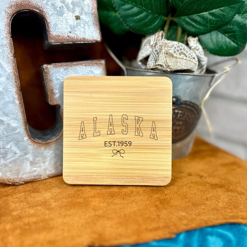 Alaska Bow Ribbon Outline State Design (digital Download) - Etsy